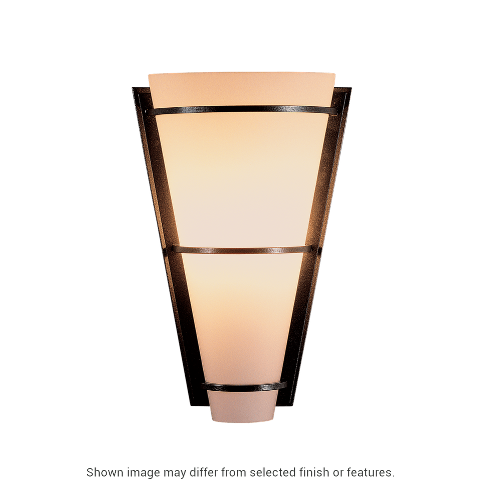 Suspended Half Cone Sconce - White by Hubbardton Forge