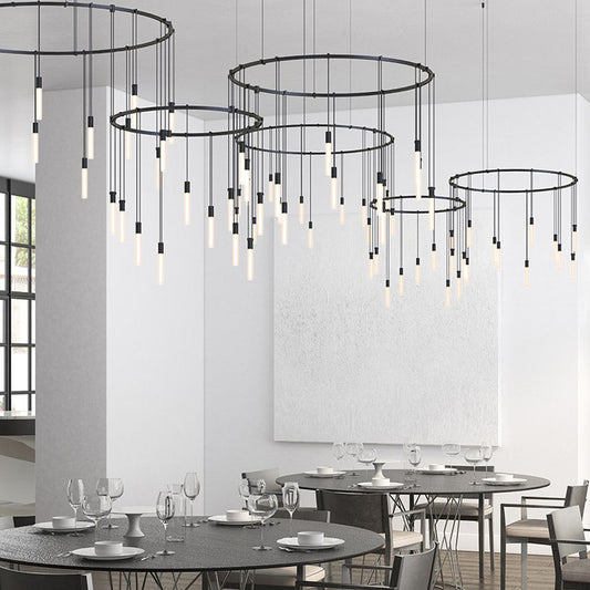 Suspenders 24" 32" 40" 3 Bar Offset Ring by SONNEMAN