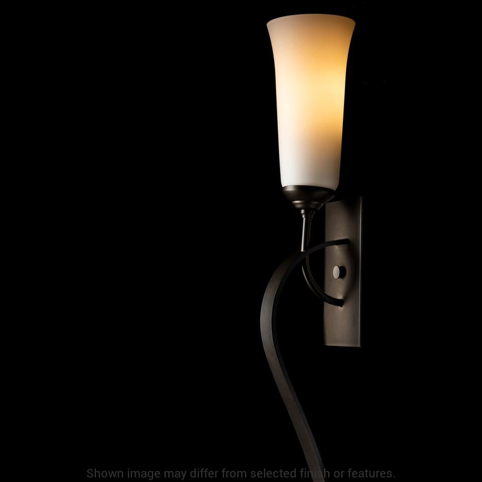 Sweeping Taper Ada Sconce - White by Hubbardton Forge