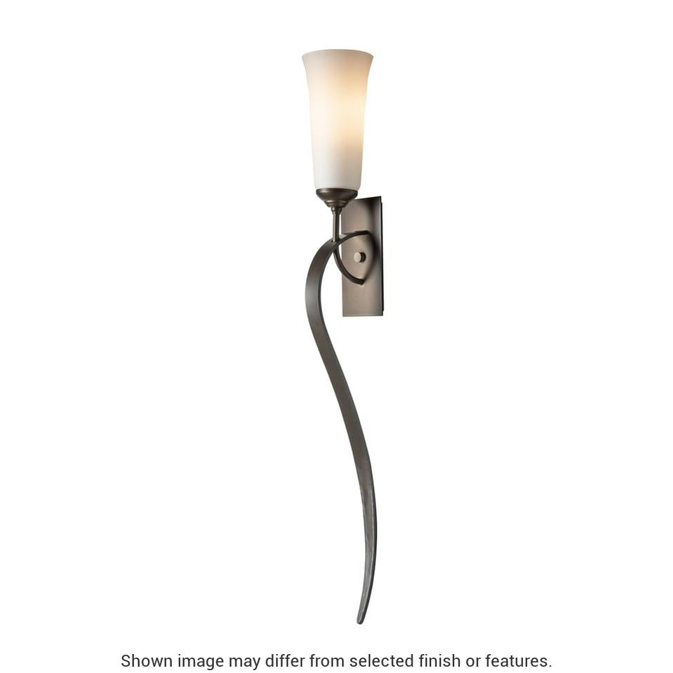 Sweeping Taper Ada Sconce - White by Hubbardton Forge