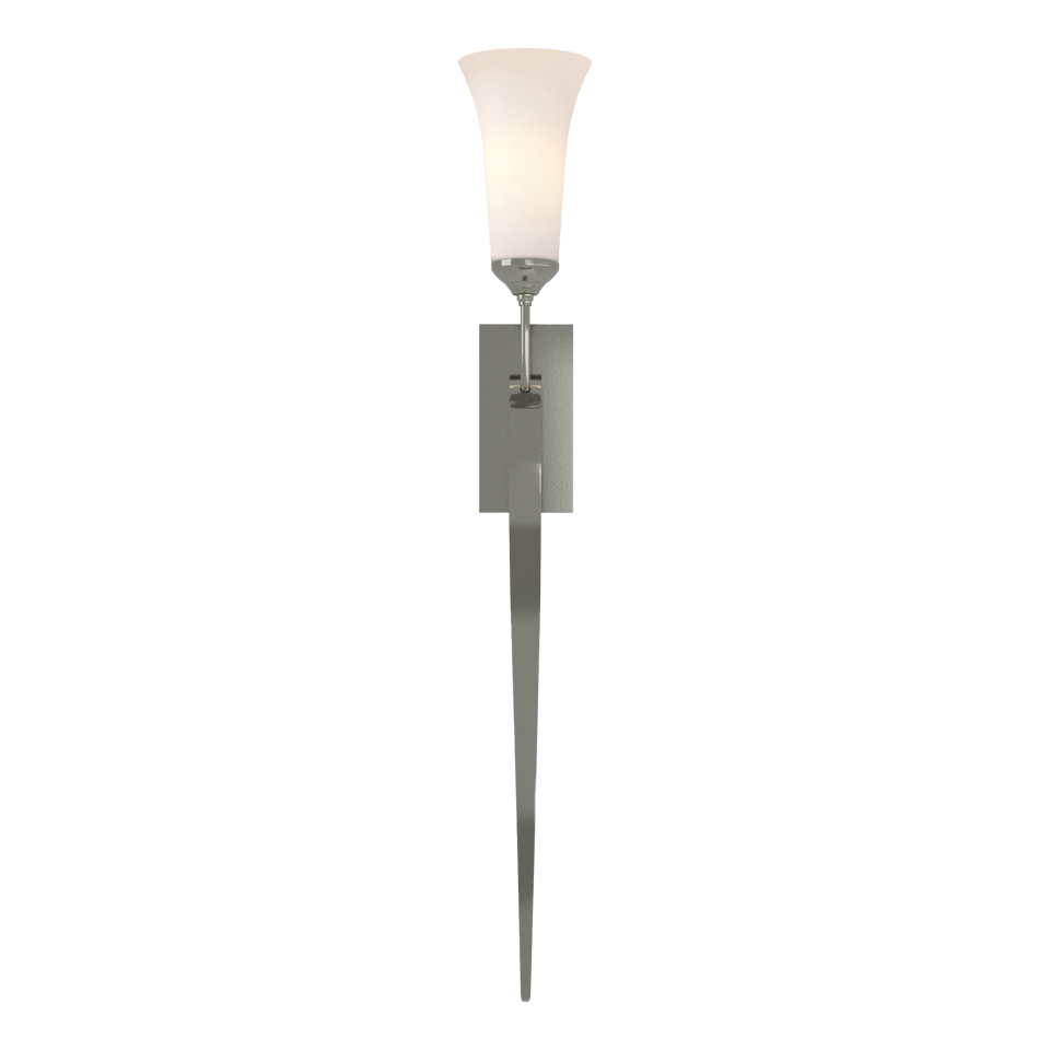 Sweeping Taper Sconce - Sterling by Hubbardton Forge