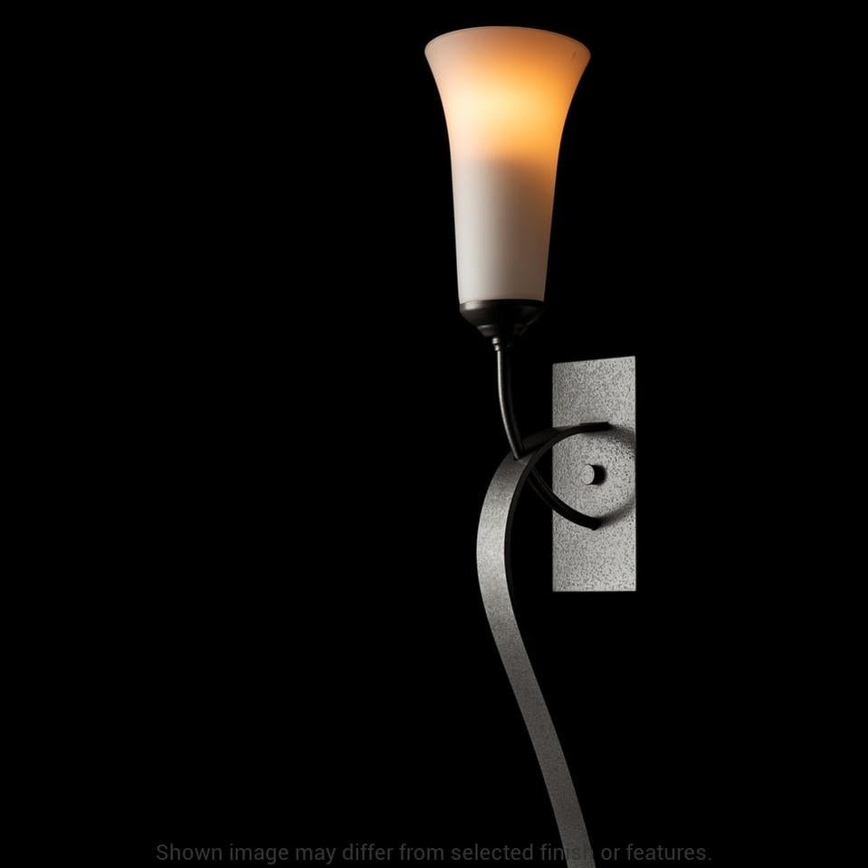 Sweeping Taper Sconce - White by Hubbardton Forge