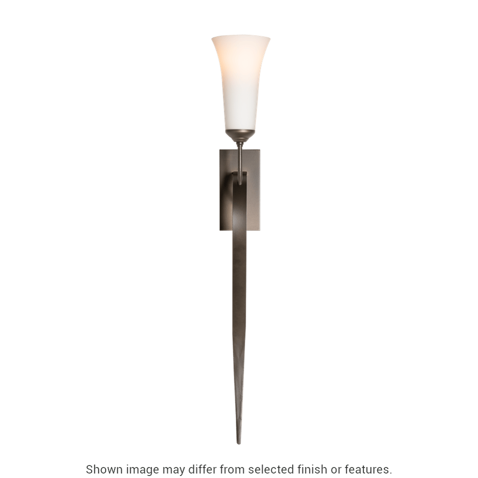 Sweeping Taper Sconce - White by Hubbardton Forge