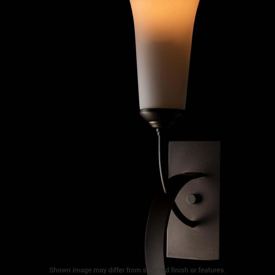 Sweeping Taper Sconce - White by Hubbardton Forge