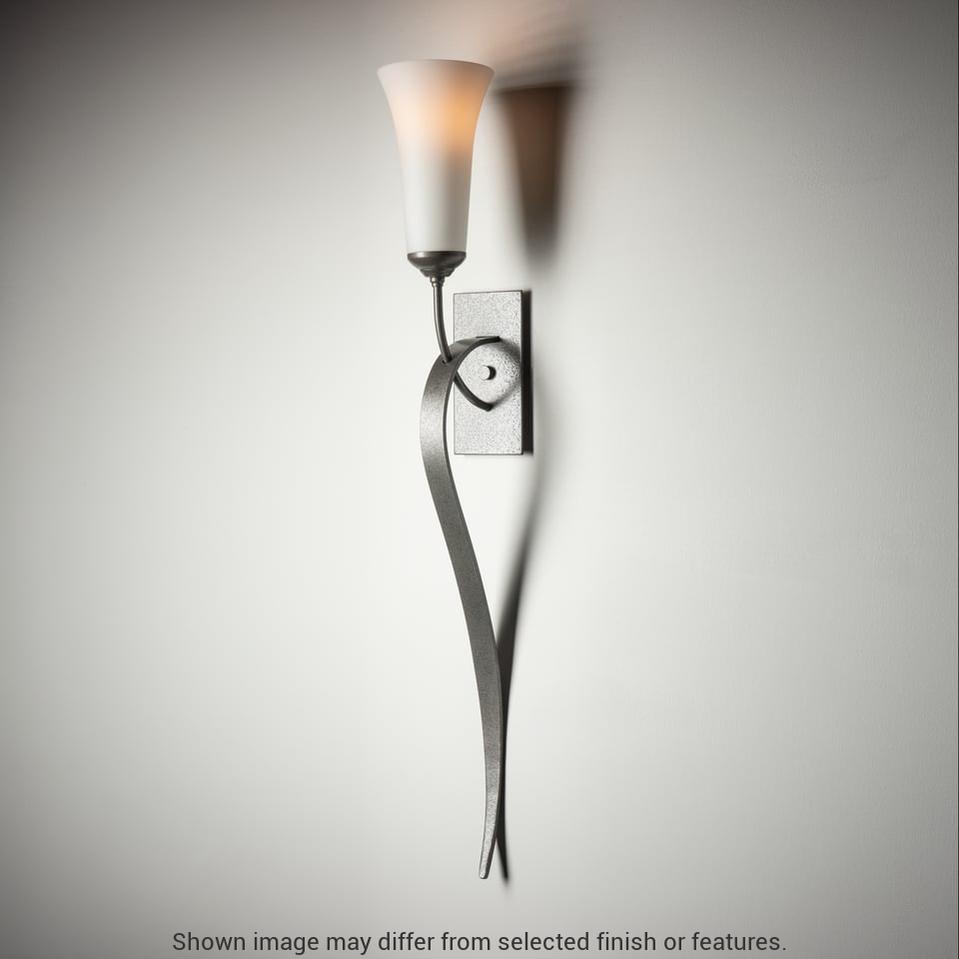 Sweeping Taper Sconce - White by Hubbardton Forge