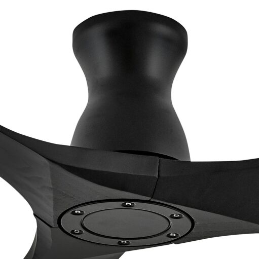 Swell Flush Illuminated 56" LED Smart Fan - Matte Black by Hinkley Lighting