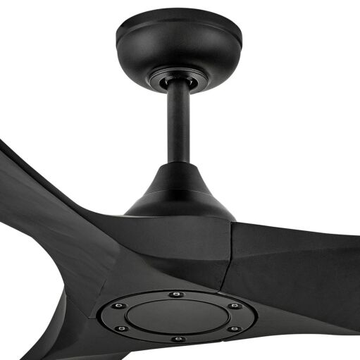 Swell Illuminated 56" LED Smart Fan - Matte Black - Hinkley Lighting 903856FBB-LDD