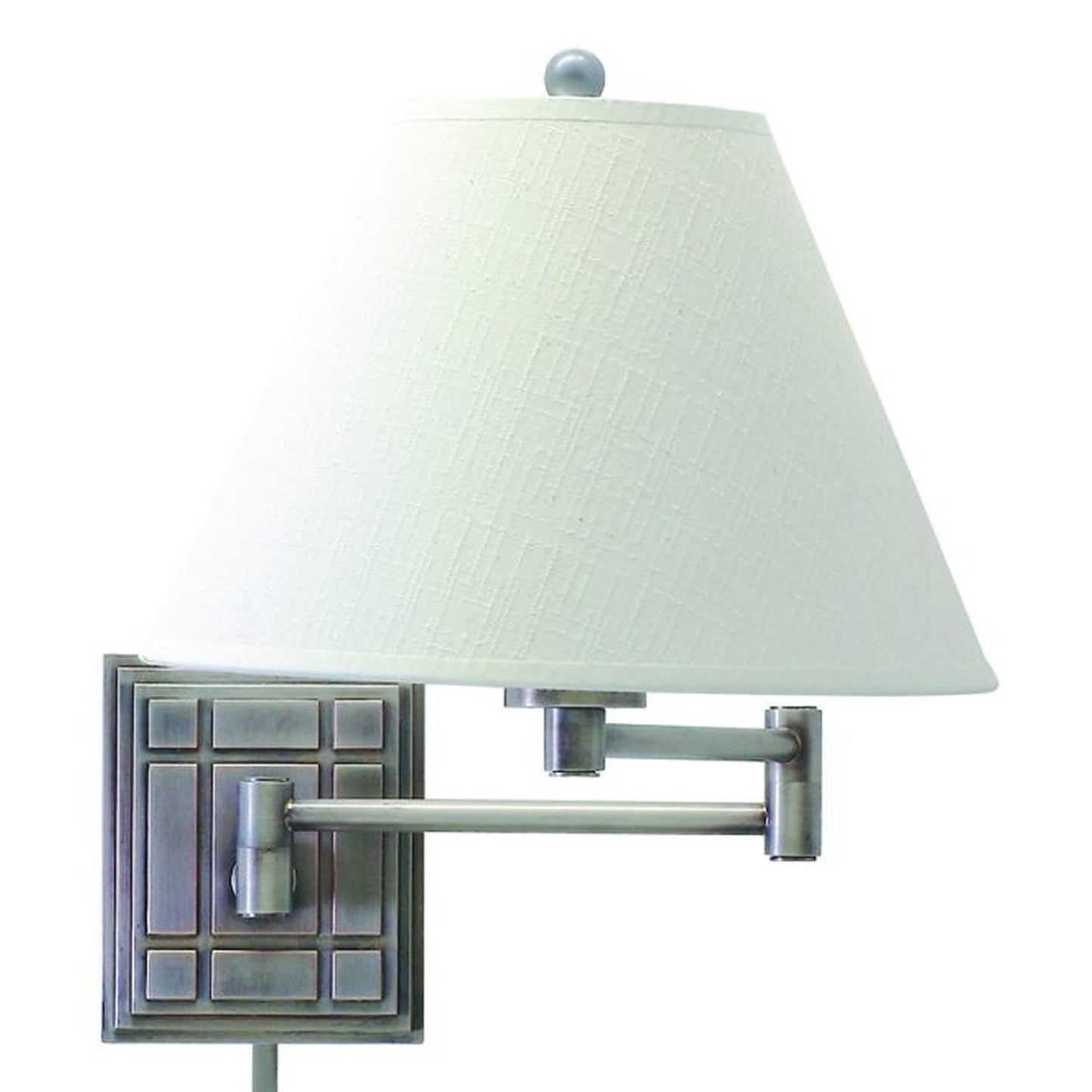 Swing Arm Wall Swing Lamp - WS750-AS - Antique Silver by House of Troy