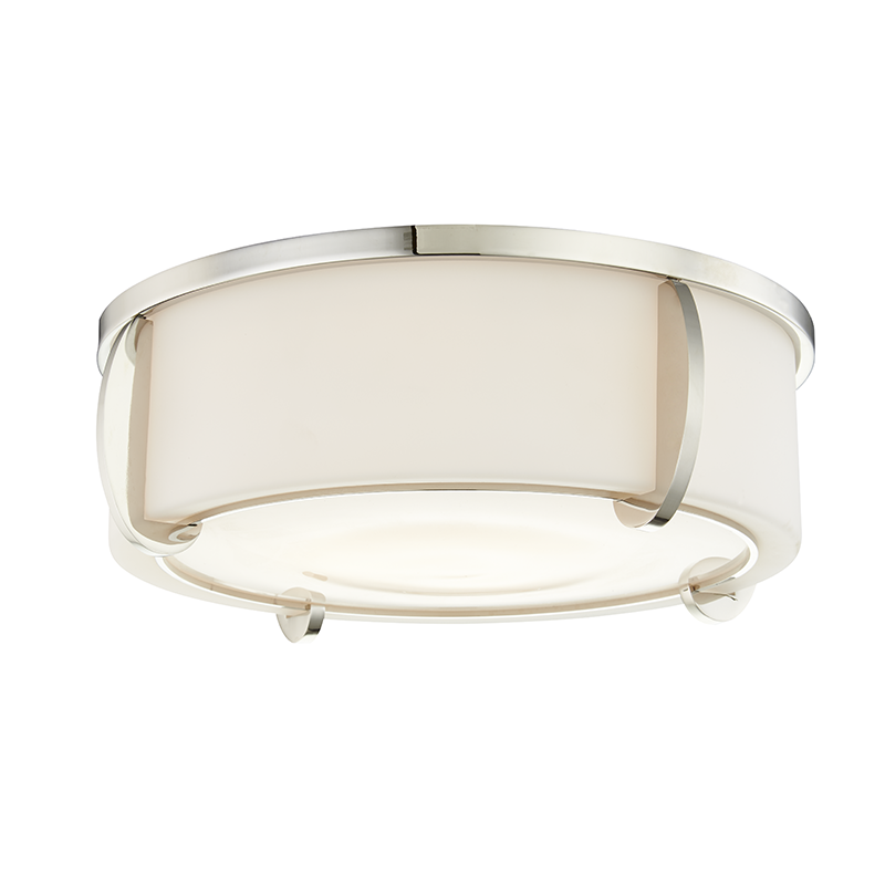 Talon Flush Mount - Polished Nickel by Hudson Valley Lighting