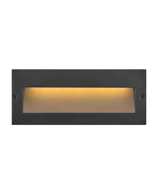 Taper Wide Horizontal Step Light - Satin Black by Hinkley Lighting