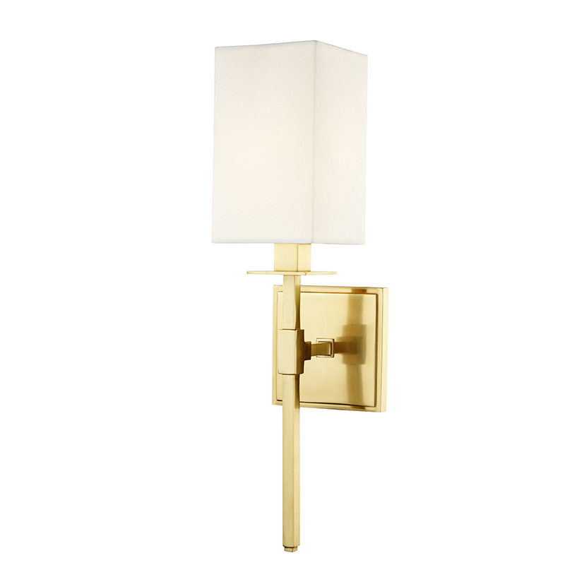 Taunton Wall Sconce - Aged Brass by Hudson Valley Lighting