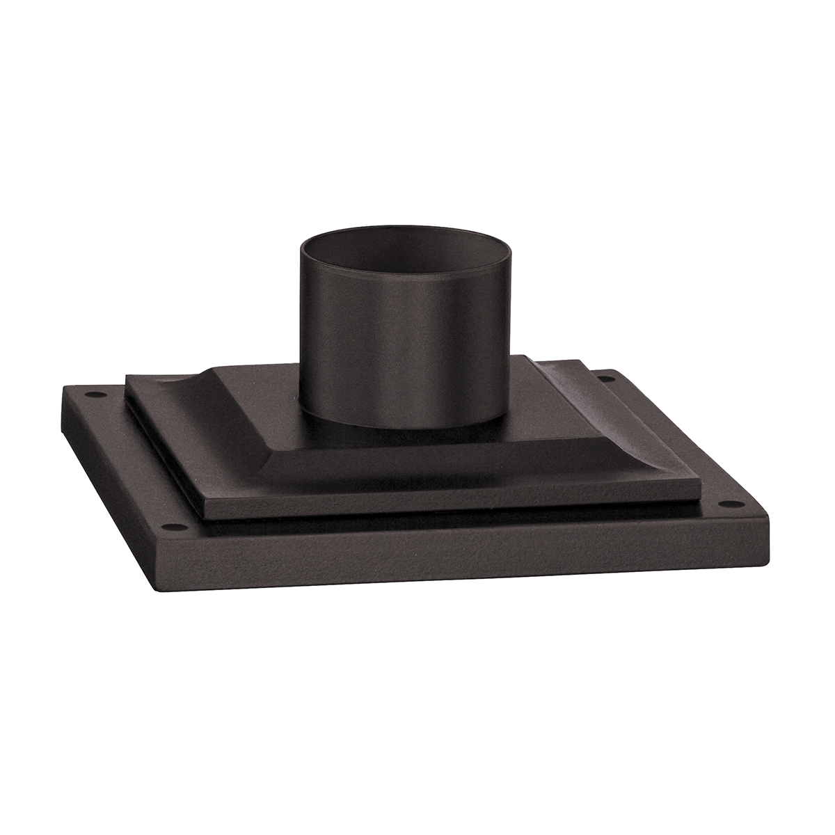 Textured Bronze Square Pier Mount - 0-Light - Textured Bronze - Troy Lighting PMB4941-TBZ
