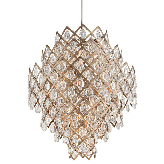 Tiara Medium Chandelier by Corbett Lighting