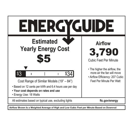 Tiburon 56" Smart Fan - Matte Black by Hinkley Lighting
