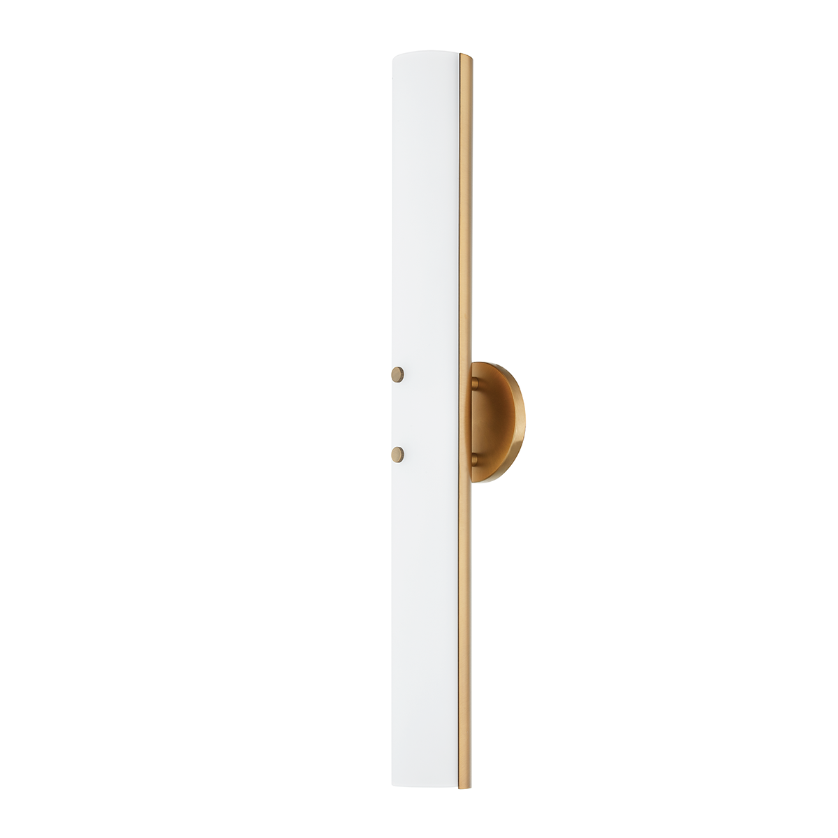 Titus Wall Sconce - 1-Light - Patina Brass - Troy Lighting B3225-PBR