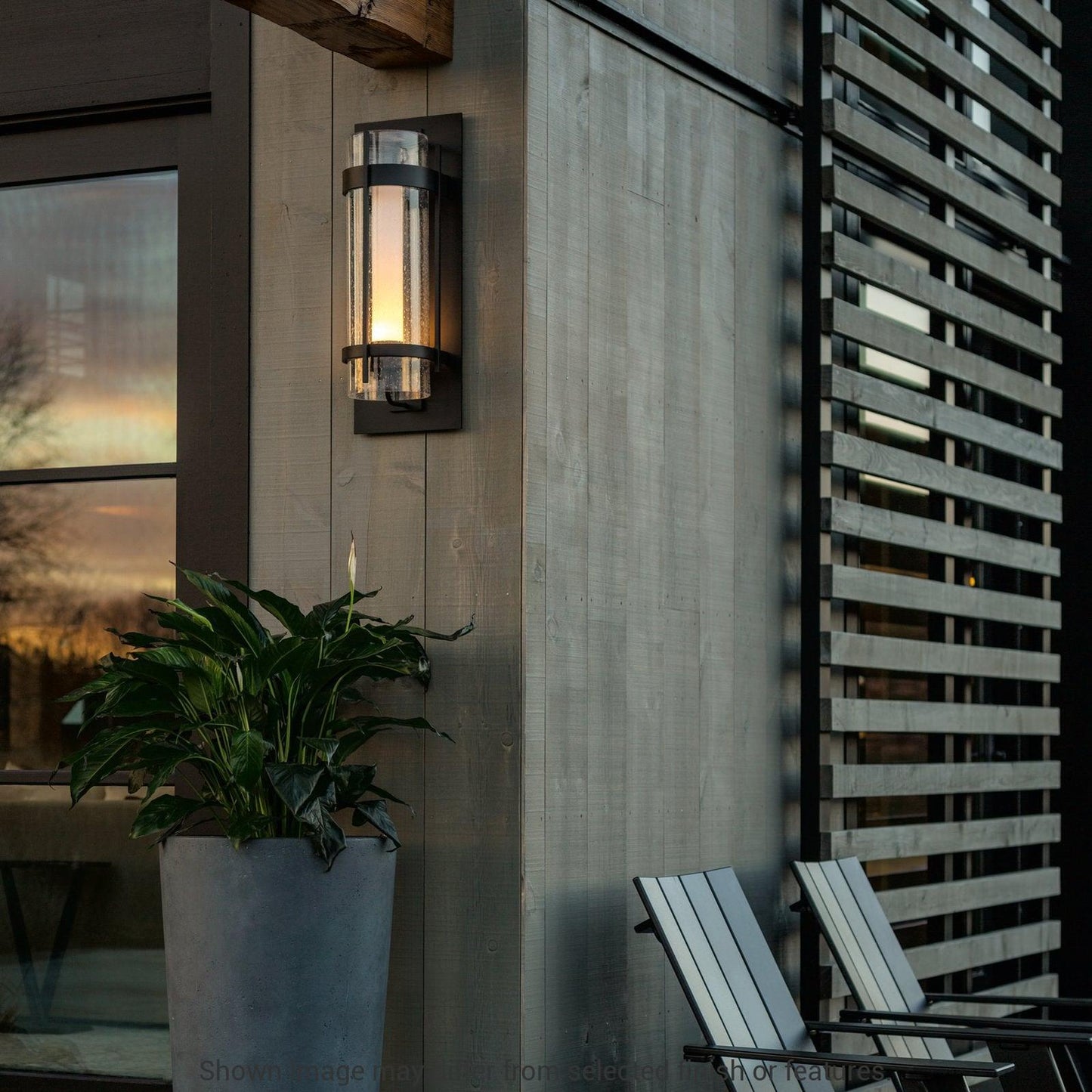 Torch Large Outdoor Sconce - White by Hubbardton Forge