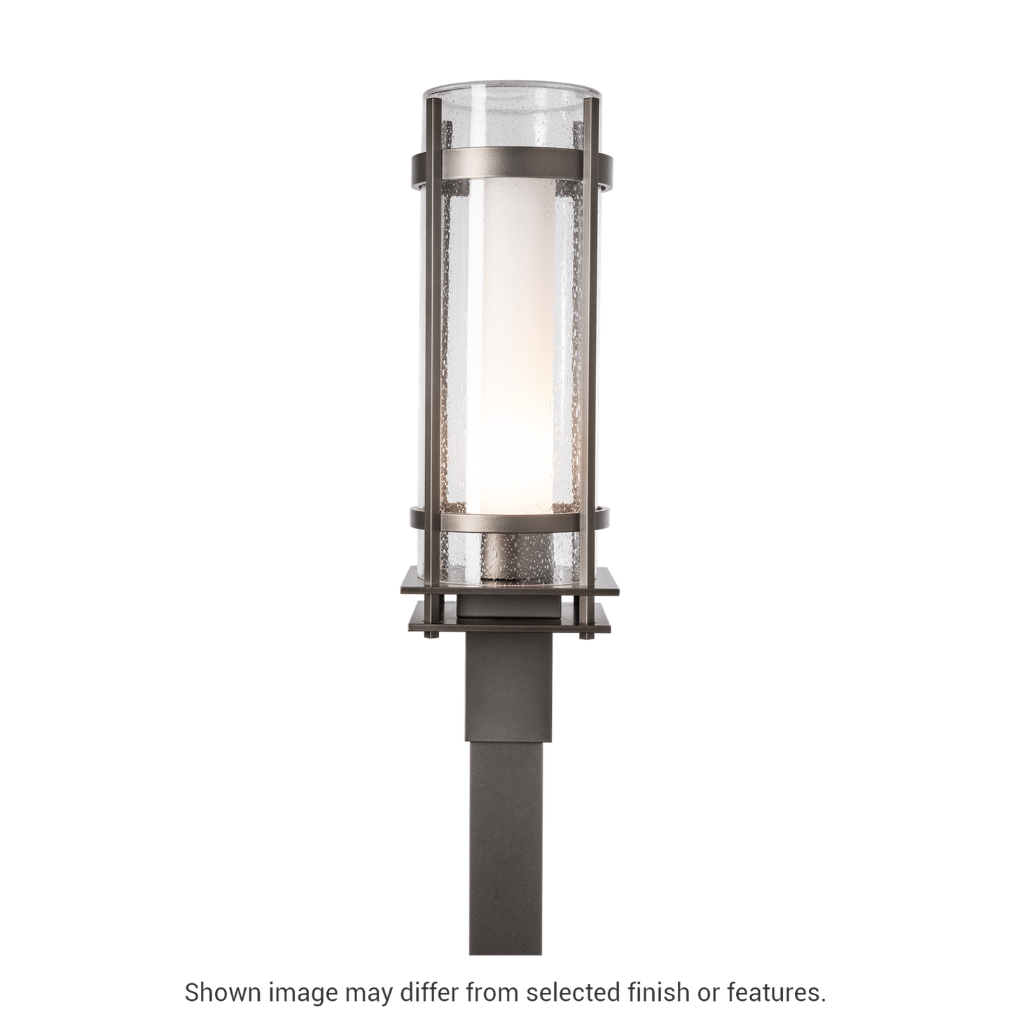 Torch Outdoor Post Light - White by Hubbardton Forge