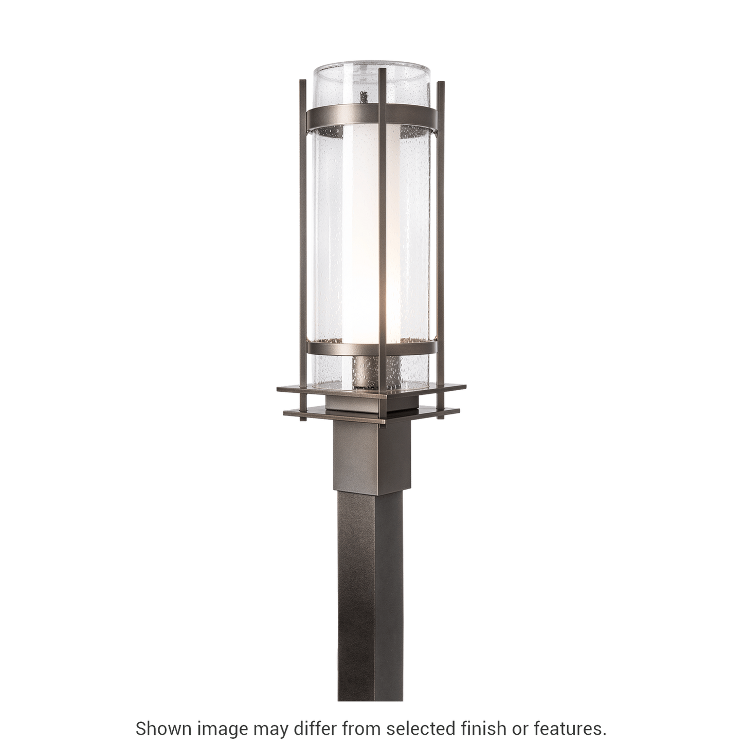 Torch Outdoor Post Light - White by Hubbardton Forge