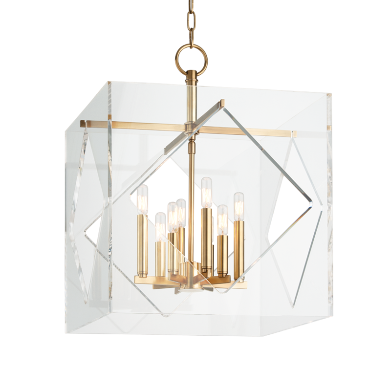 Travis Chandelier - Aged Brass by Hudson Valley Lighting