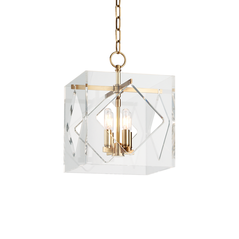 Travis Lantern - Aged Brass by Hudson Valley Lighting
