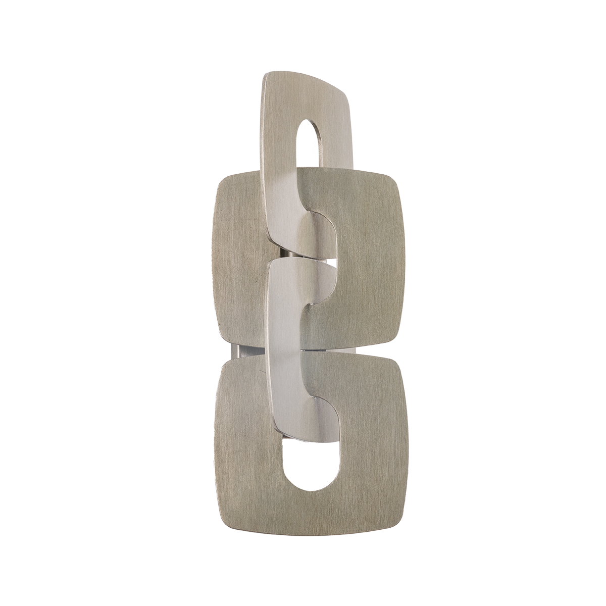 Trentino Wall Sconce - 2-Light - Stria Silver Leaf by Corbett Lighting