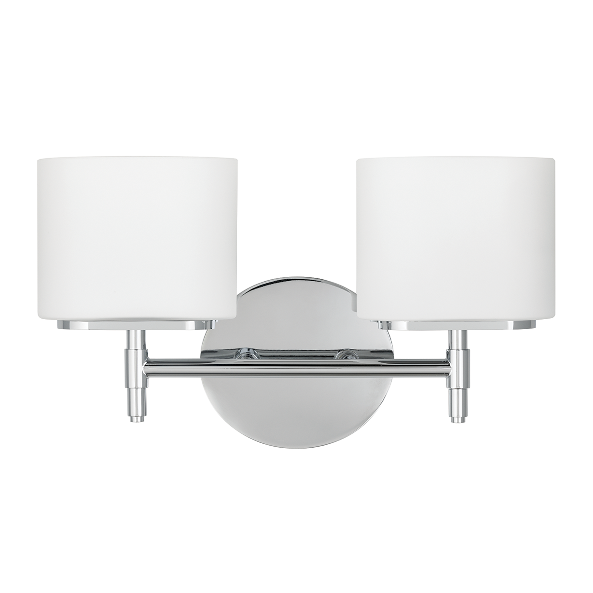 Trinity Vanity Light - 2-Light - Polished Chrome by Hudson Valley Lighting