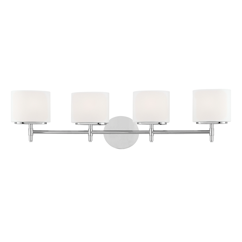 Trinity Vanity Light - 4-Light - Polished Chrome by Hudson Valley Lighting