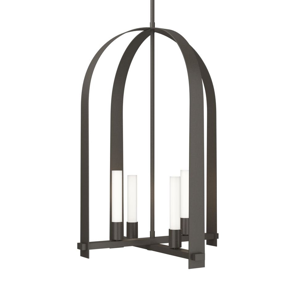 Triomphe 4-Light Pendant - Dark Smoke by Hubbardton Forge