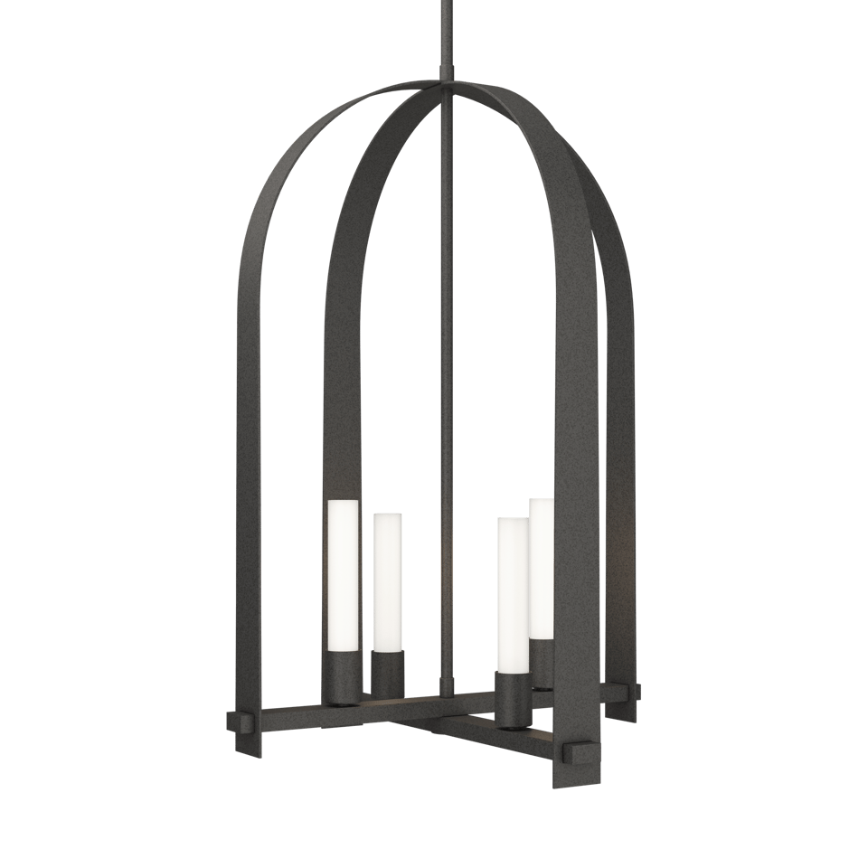 Triomphe 4-Light Pendant - Natural Iron by Hubbardton Forge
