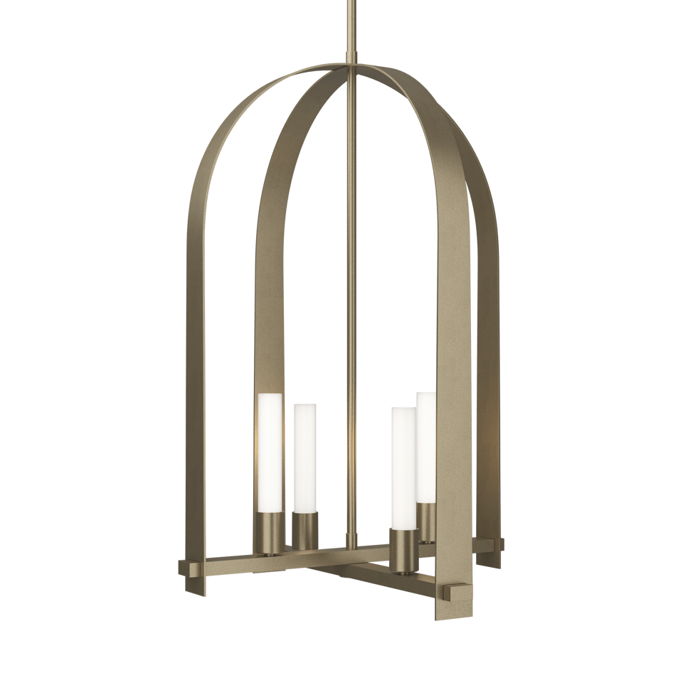 Triomphe 4-Light Pendant - Soft Gold by Hubbardton Forge