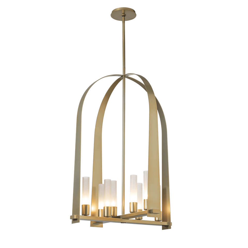 Triomphe 8-Light Pendant - Modern Brass by Hubbardton Forge