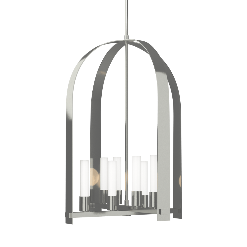 Triomphe 8-Light Pendant - Sterling by Hubbardton Forge