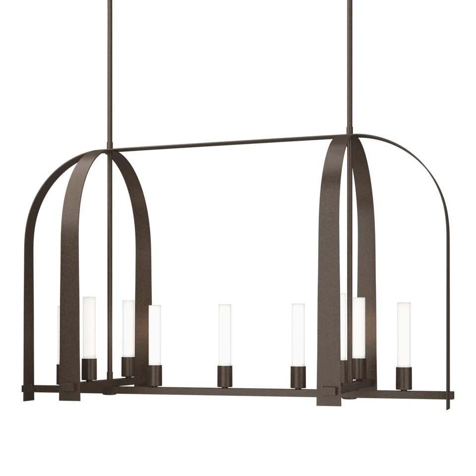 Triomphe 9-Light Linear Pendant - Bronze by Hubbardton Forge