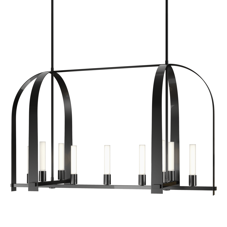 Triomphe 9-Light Linear Pendant - Ink by Hubbardton Forge