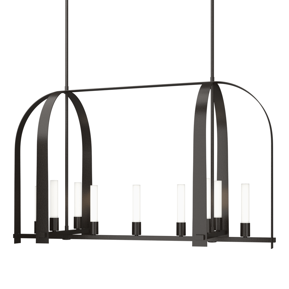 Triomphe 9-Light Linear Pendant - Oil Rubbed Bronze by Hubbardton Forge