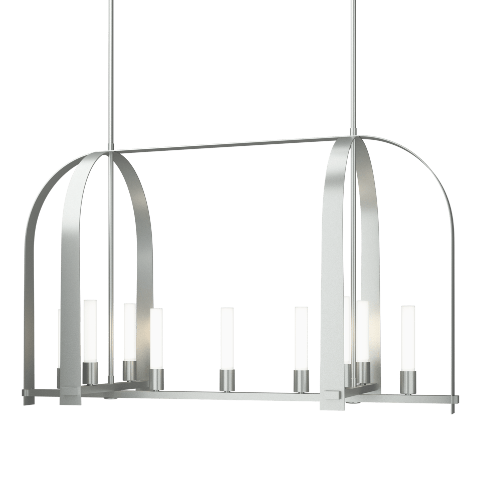 Triomphe 9-Light Linear Pendant - Vintage Platinum by Hubbardton Forge