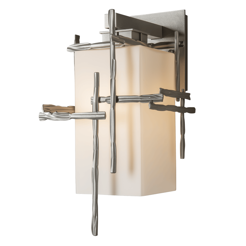 Tura Medium Outdoor Sconce - Coastal Burnished Steel by Hubbardton Forge