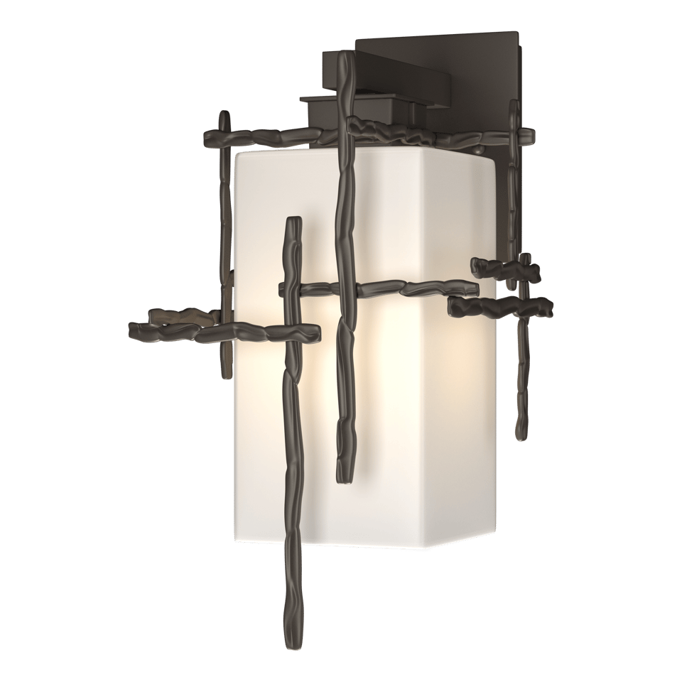 Tura Medium Outdoor Sconce - Coastal Dark Smoke by Hubbardton Forge