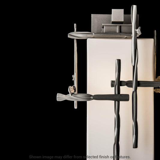 Tura Medium Outdoor Sconce - White by Hubbardton Forge