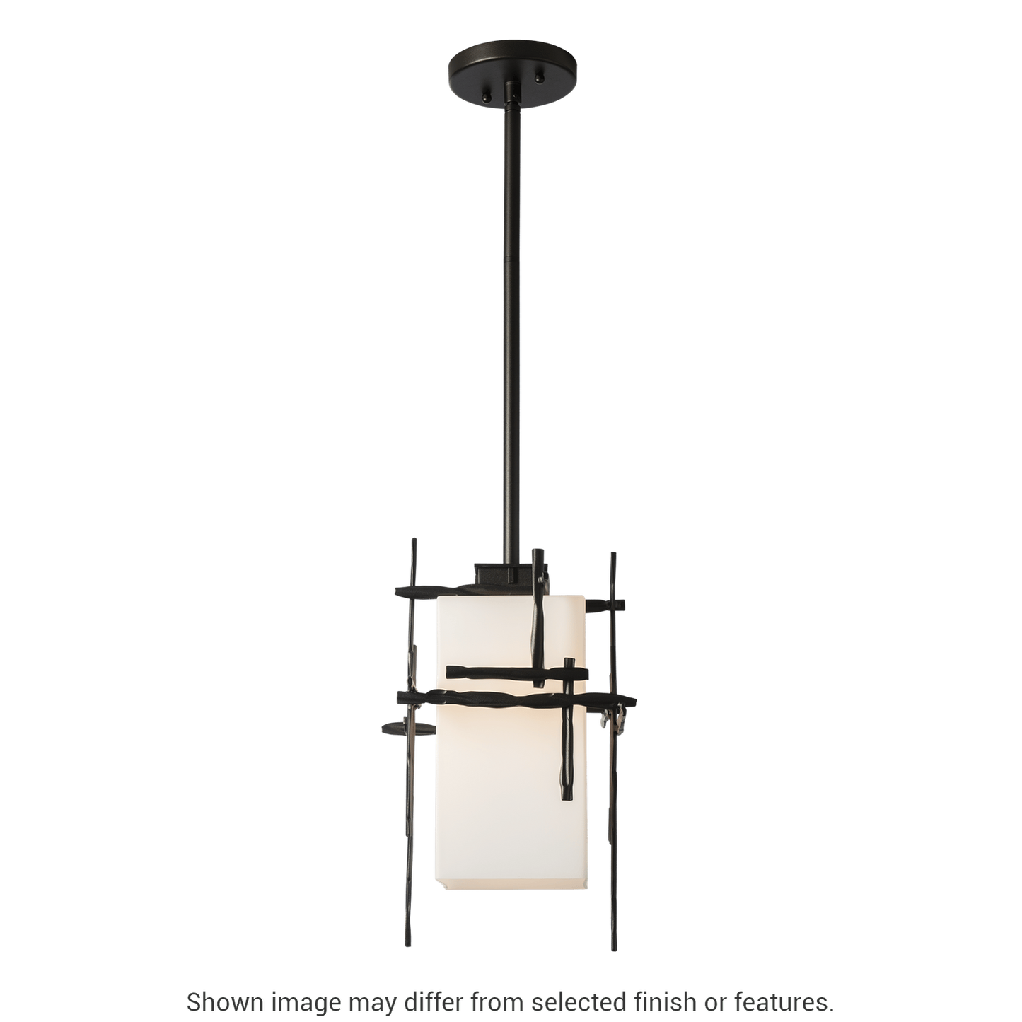 Tura Outdoor Pendant - White by Hubbardton Forge