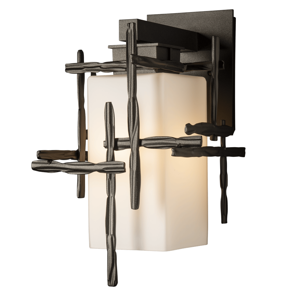 Tura Small Outdoor Sconce - Oil Rubbed Bronze by Hubbardton Forge