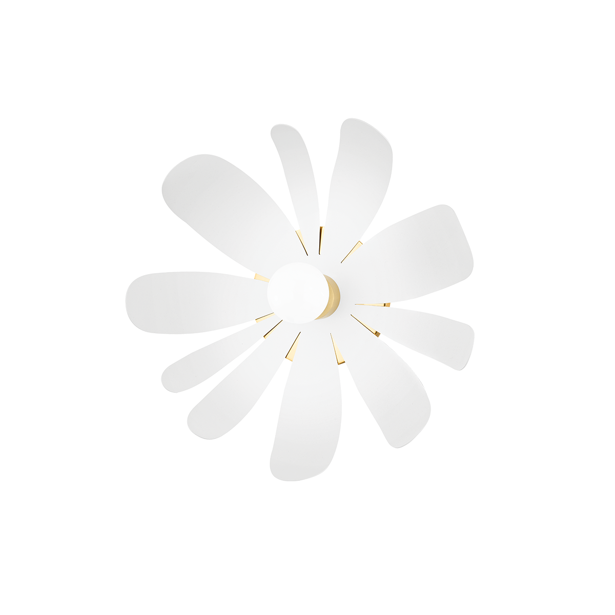 Twiggy Bath Sconce - Aged Brass/Textured White - Mitzi H698301-AGB/TWH