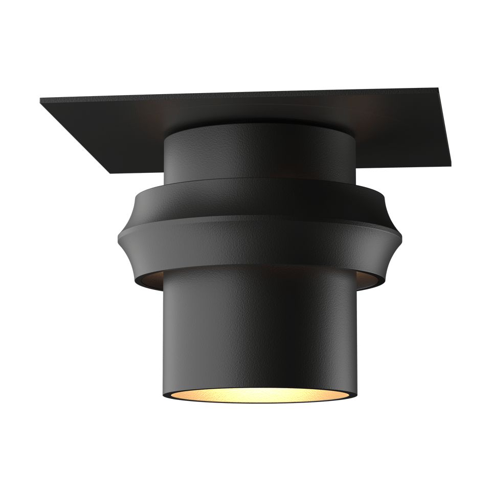Twilight Dark Sky Friendly Outdoor Semi-Flush - Coastal Black by Hubbardton Forge