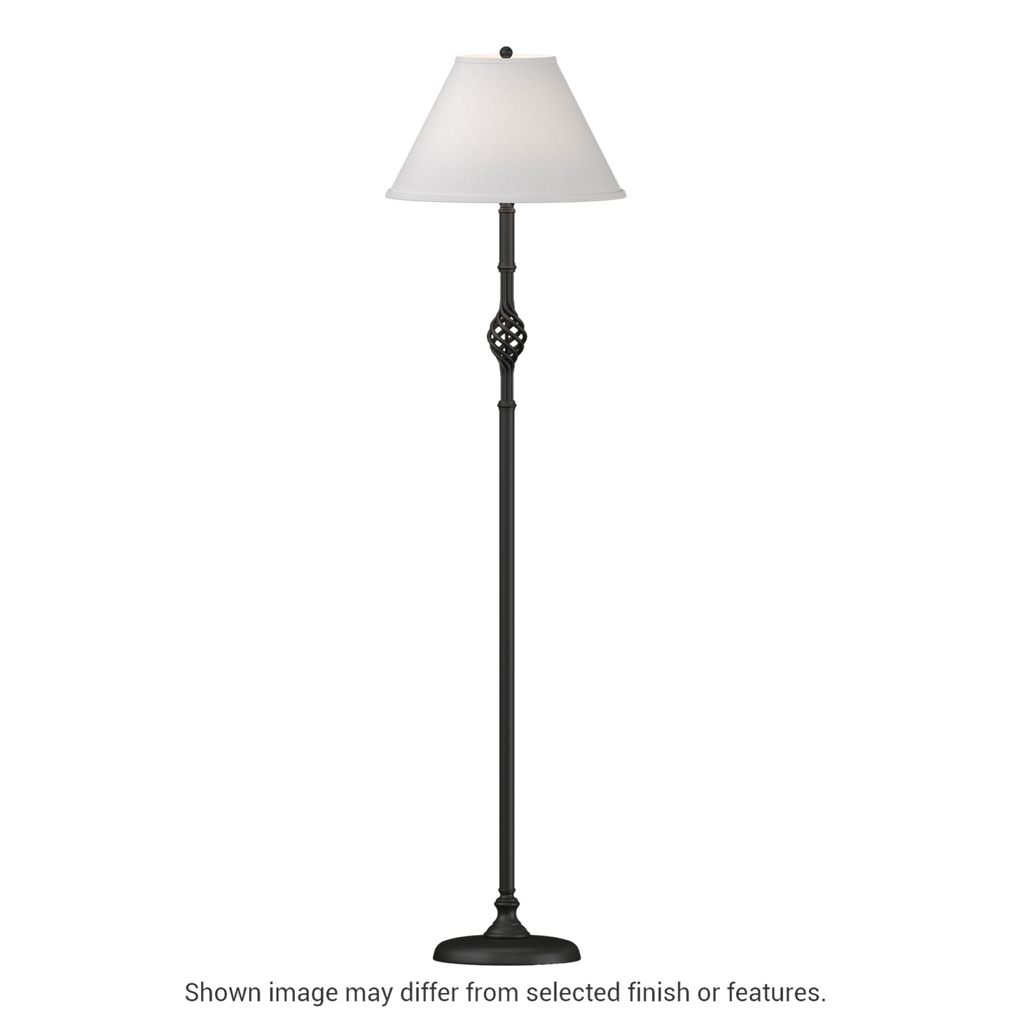 Twist Basket Floor Lamp - Black by Hubbardton Forge