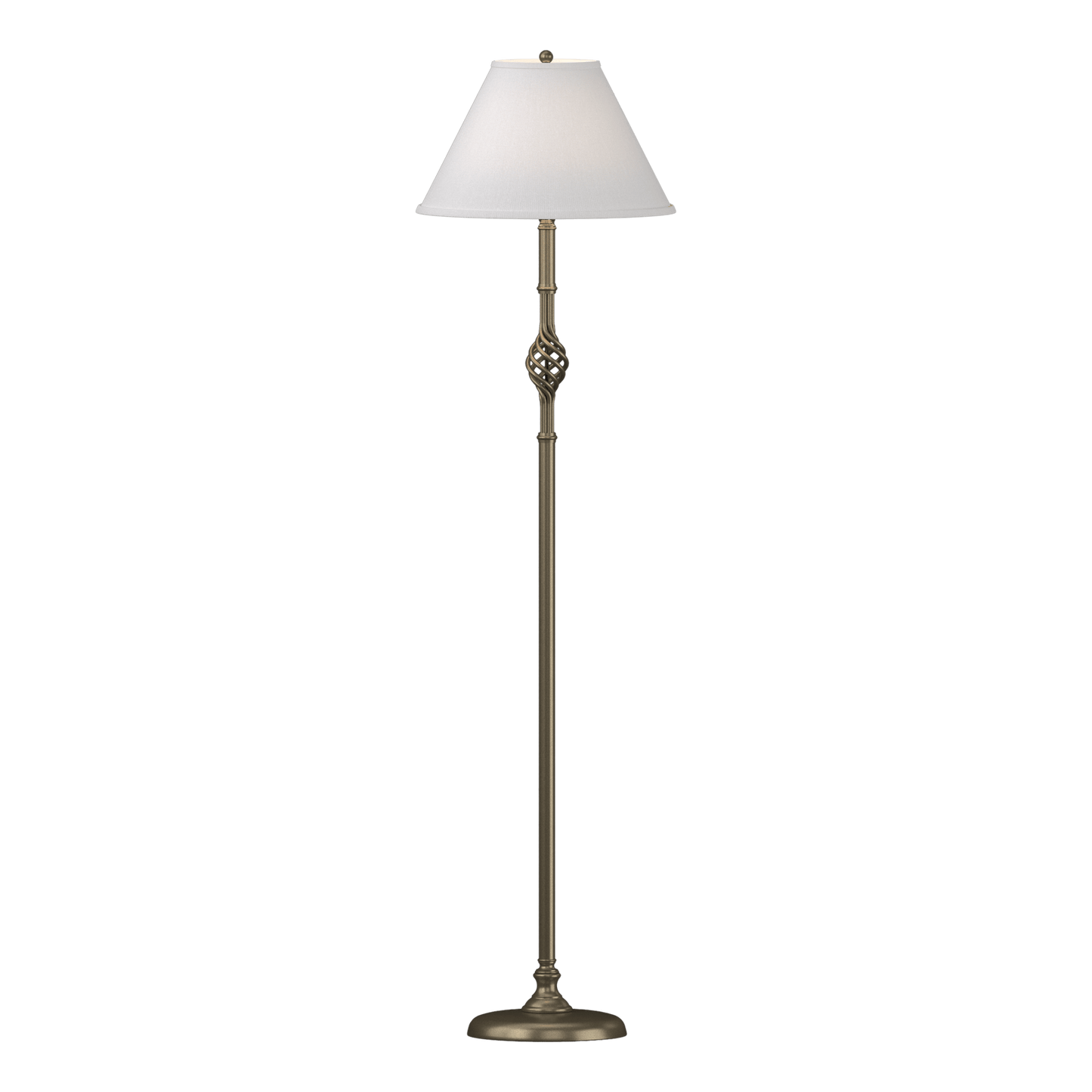 Twist Basket Floor Lamp - Soft Gold by Hubbardton Forge