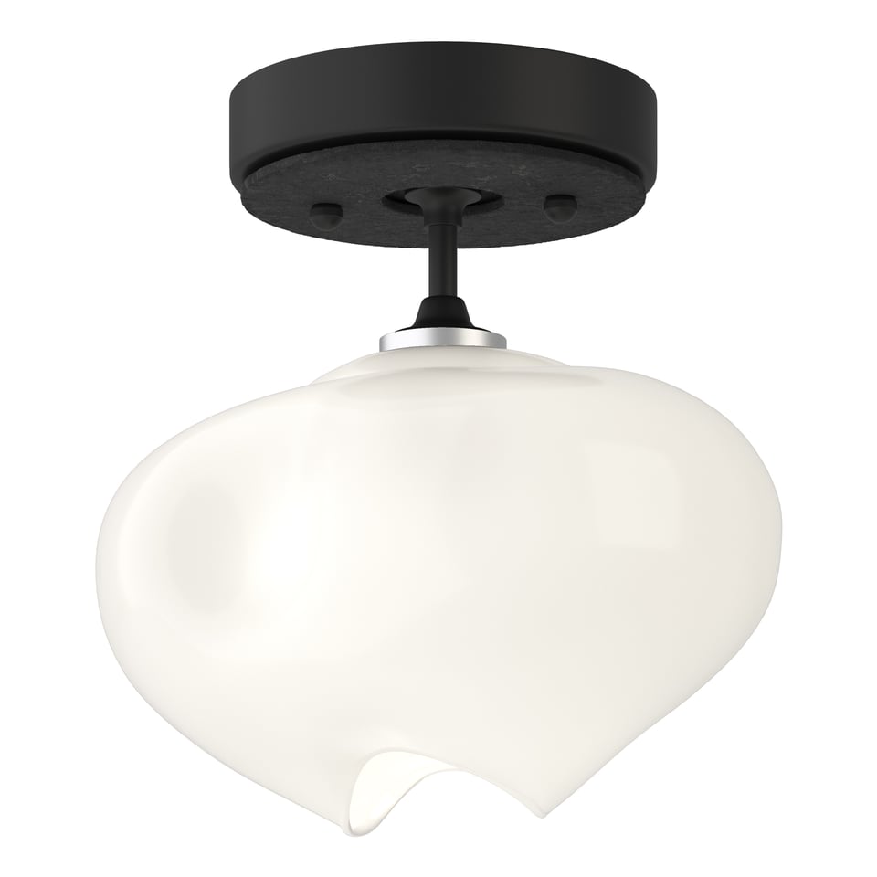 Ume 1-Light Semi-Flush - Black by Hubbardton Forge