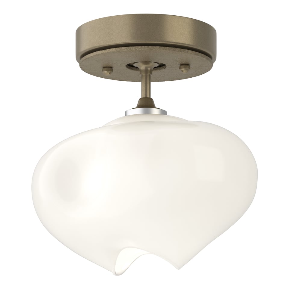 Ume 1-Light Semi-Flush - Soft Gold by Hubbardton Forge