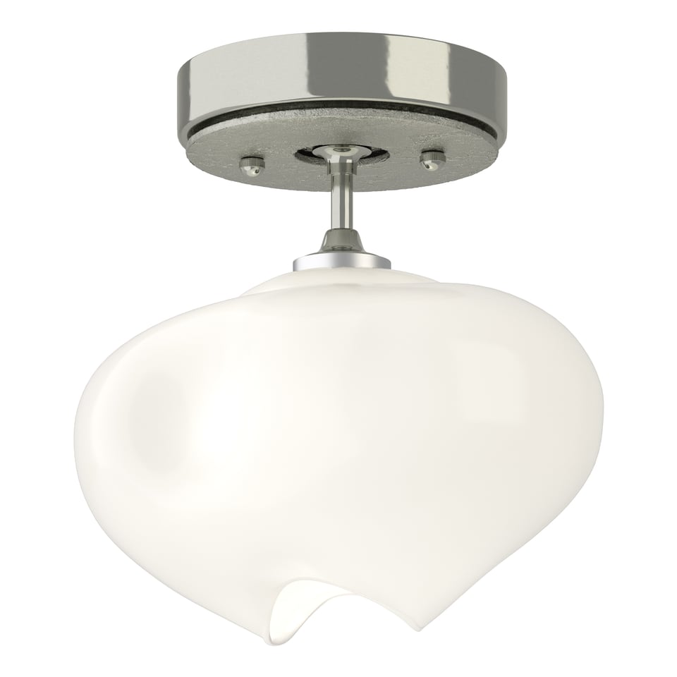 Ume 1-Light Semi-Flush - Sterling by Hubbardton Forge