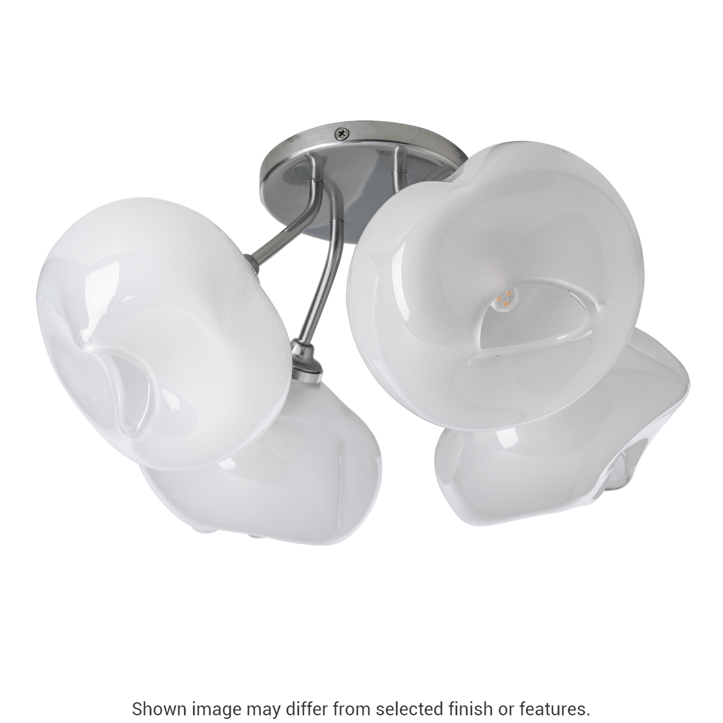 Ume 4-Light Semi-Flush - White by Hubbardton Forge