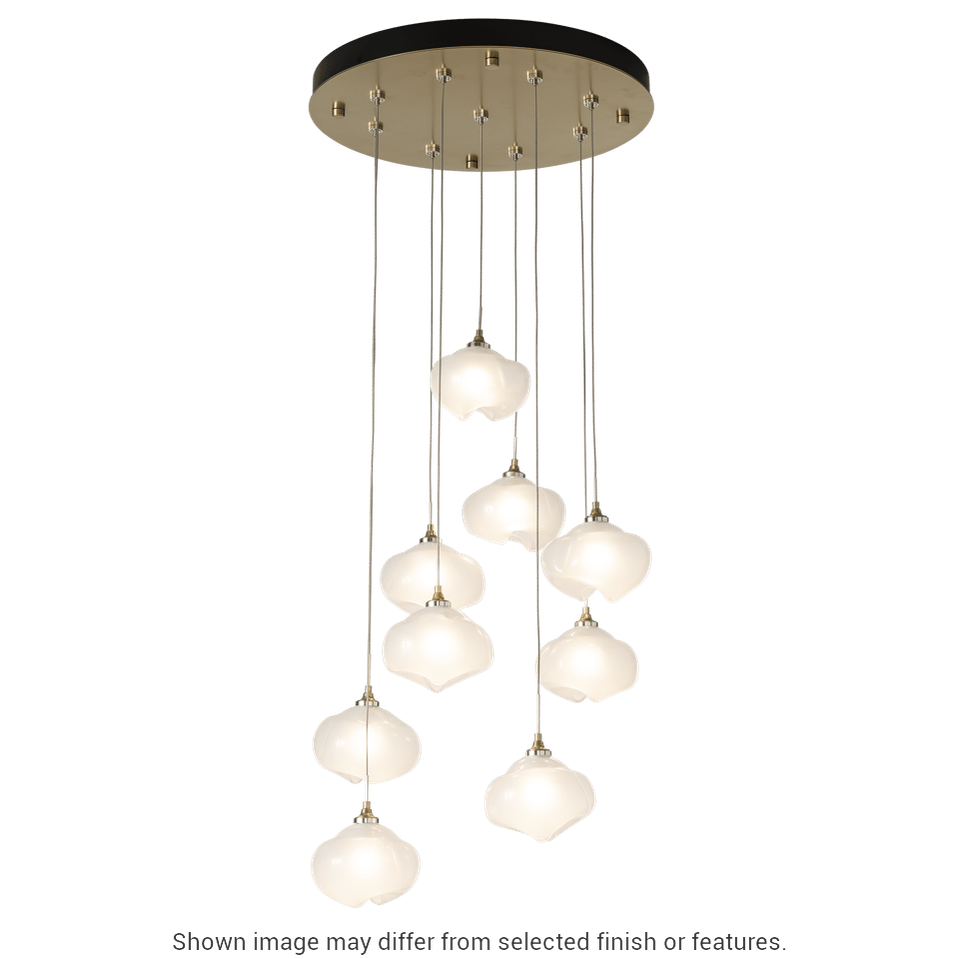 Ume 9-Light Pendant - White by Hubbardton Forge